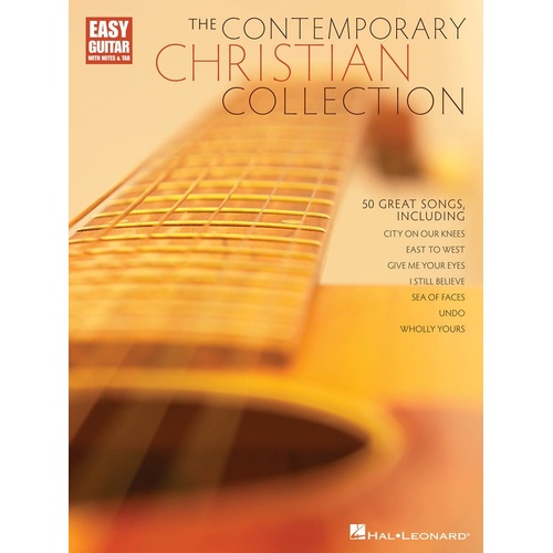 Contemporary Christian Collection Easy Guitar (Softcover Book)