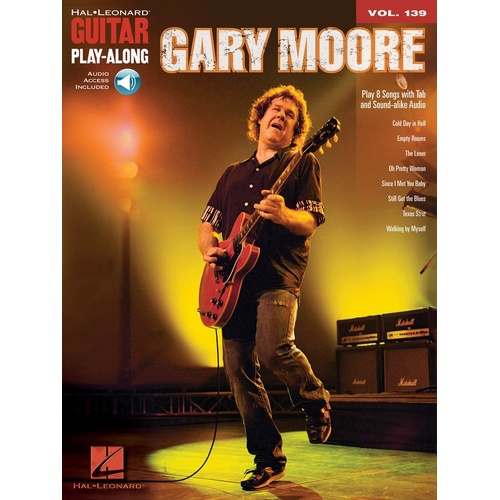 Gary Moore Guitar Playalong V139 Book/Online Audio (Softcover Book/Online Audio)