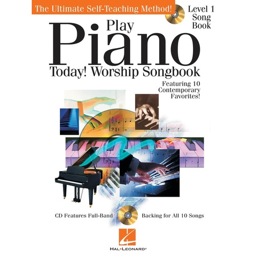 Play Piano Today Worship SongBook/CD (Softcover Book/CD)