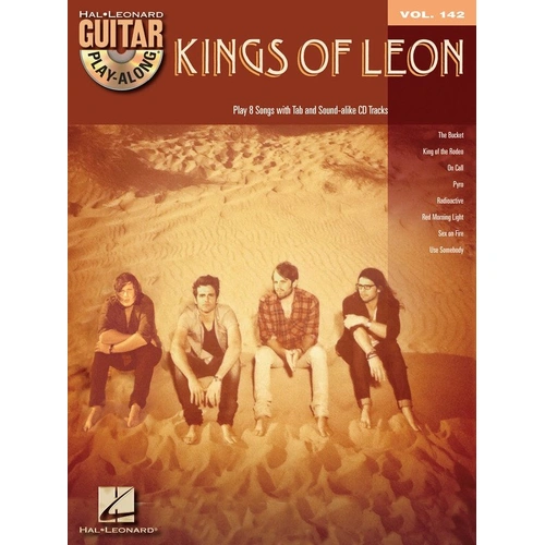 Kings of Leon Guitar Play-Along Book/CD V142