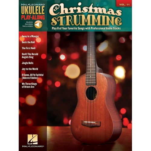 Christmas Strumming Ukulele Play Along Book/CD V11 (Softcover Book/CD)
