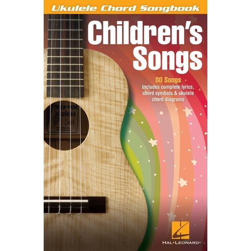 Ukulele Chord Songbook Childrens Songs (Softcover Book)