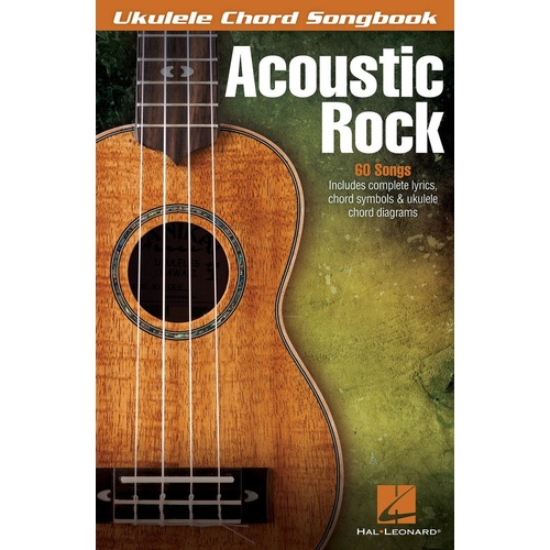 Ukulele Chord Songbook Acoustic Rock (Softcover Book)