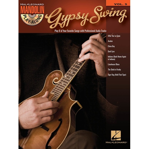 Gypsy Swing Mandolin Play Along V5 Book/CD (Softcover Book/CD)