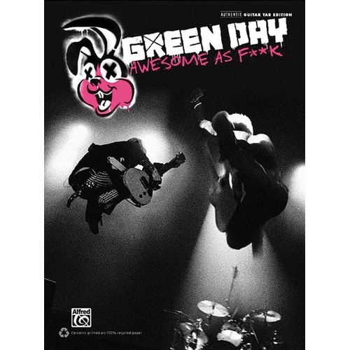 Green Day - Awesome as F**k Guitar TAB Folio