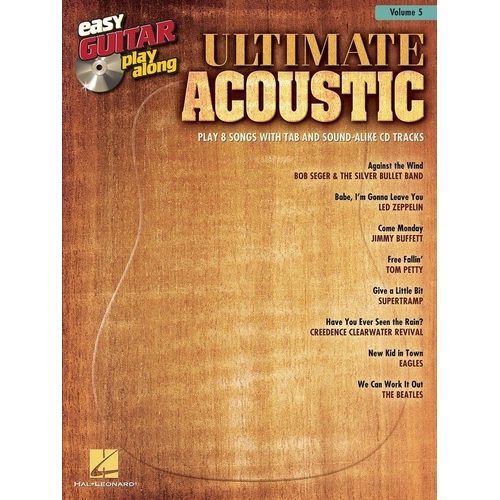 Ultimate Acoustic Easy Guitar Play-Along Volume 5 with CD