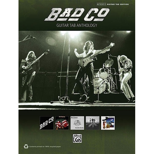 Bad Company Guitar TAB Anthology (Softcover Book)