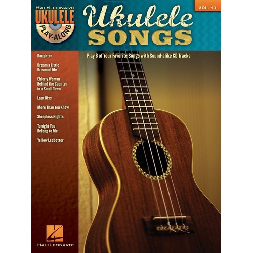 Ukulele Songs Play-Along Book with CD V13