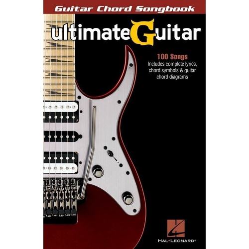Ultimate Guitar Chord Songbook by Hal Leonard - 100 Pop, Rock & Country Favorites with Lyrics & Chord Diagrams, 296 Pages