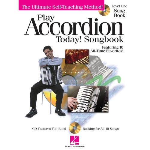 Play Accordion Today Songbook Level 1 BK/CD by Hal Leonard