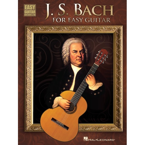 J S Bach For Easy Guitar (Softcover Book)