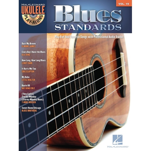 Blues Standards Ukulele Play Along Book/CD V19 (Softcover Book/CD)