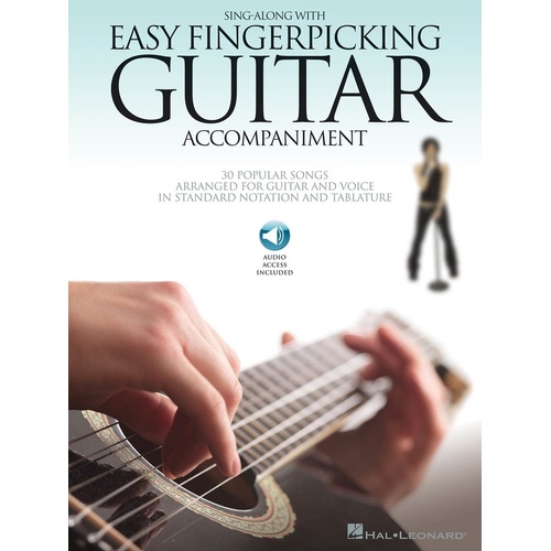 Sing Along With Easy Fingerpicking Accomp Book/2CD (Softcover Book/CD)