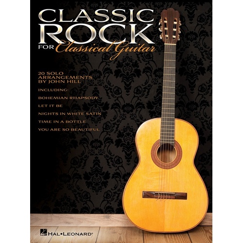 Classic Rock For Classical Guitar TAB (Softcover Book)