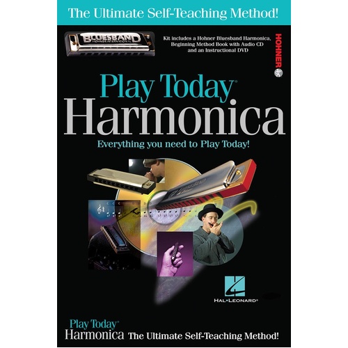 Play Harmonica Today Complete Kit (Softcover Book/DVD)