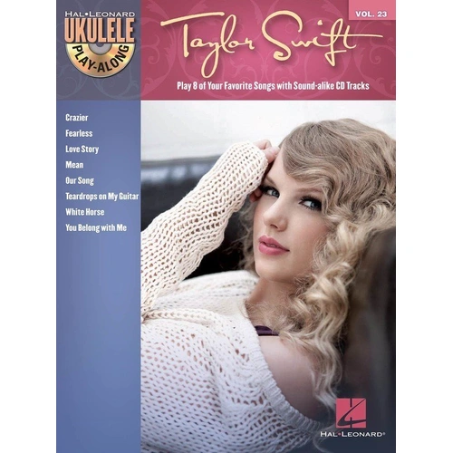 Taylor Swift Ukulele Play-Along Book/CD V23