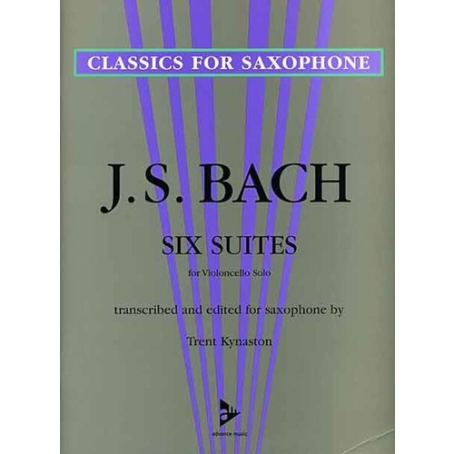 Suites Orig For Vc Arr Kynaston Sax Solo