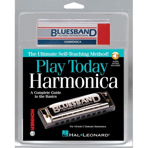 Play Today Harmonica Kit Book/CD Harmonica (Softcover Book/CD/Harmonica)
