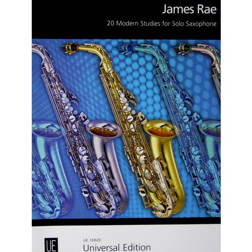 Rae - 20 Modern Studies For Saxophone
