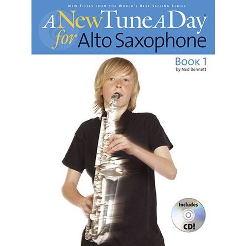 A NEW TUNE A DAY ALTO SAX Book 1 Book/CD