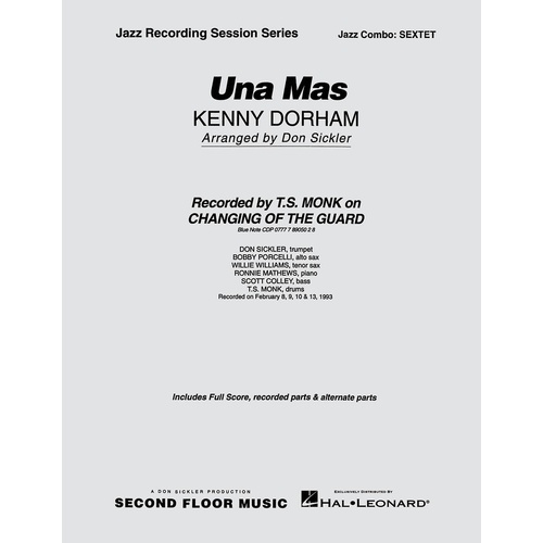 Una Mas Jazz Sextet Sfmjc (Music Score/Parts)