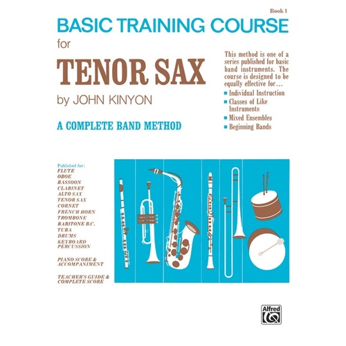 Basic Training Course Book 1 Tenor Sax