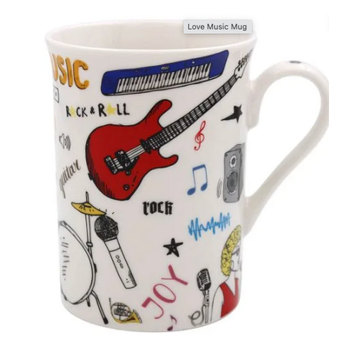 Love Music Mug - Boxed
