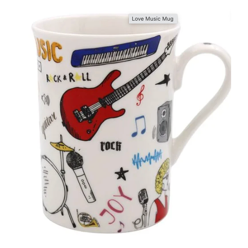 Love Music Mug - Boxed