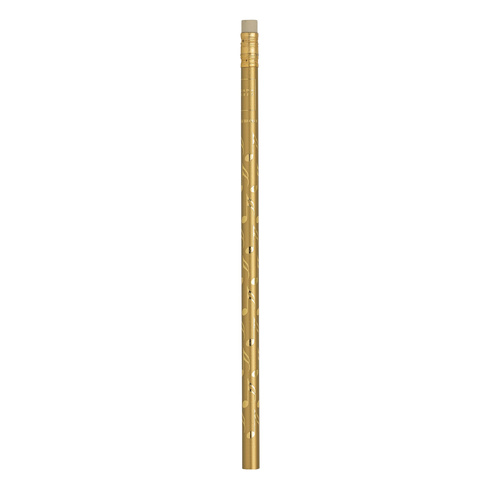 Music Pencil Gold with Semiquaver Eraser