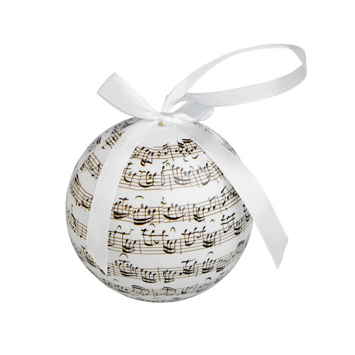 Christmas Decoration Ball with Sheet Music