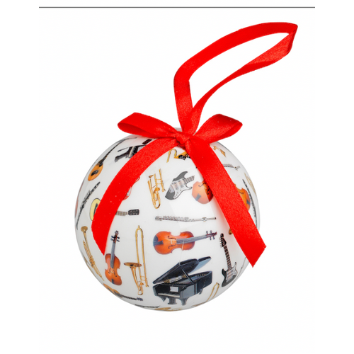 Christmas Decoration Ball with Instruments