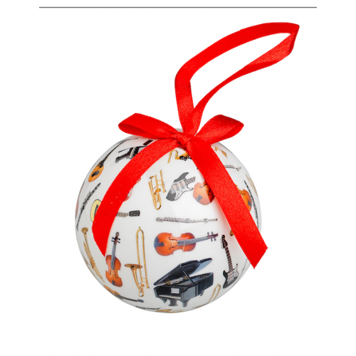 Christmas Decoration Ball with Instruments