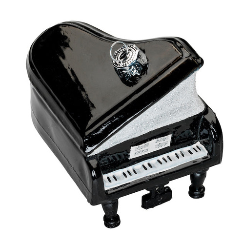 Grand Piano Christmas Decoration 7x8x8cm