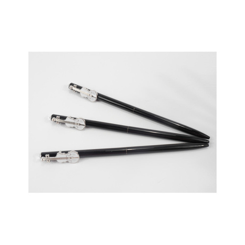 Music Pencil with White Crystal Violin Charm