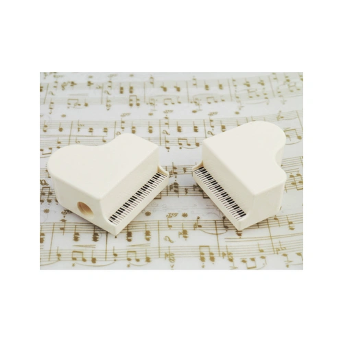 Grand Piano Shaped Eraser White