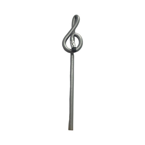 Bentcil Green Treble Clef Pencil with Eraser