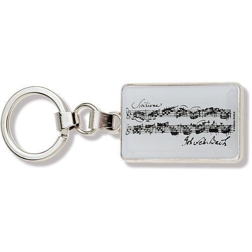 Bach Manuscript Keyring