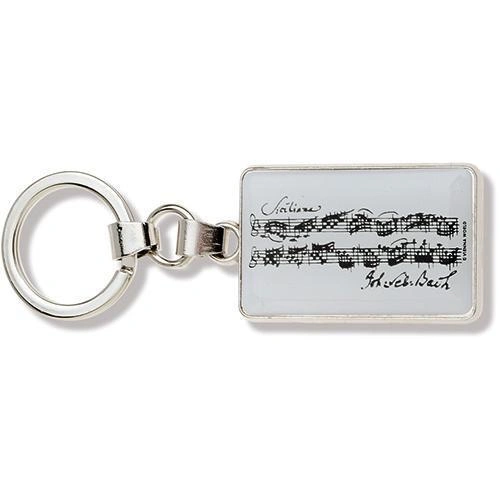 Bach Manuscript Keyring