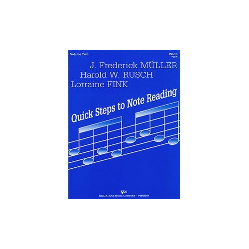 Quick Steps to Notereading Vol 2 for Violin - 20 Pages
