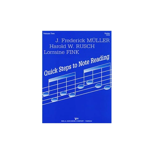Quick Steps to Notereading Vol 2 for Violin