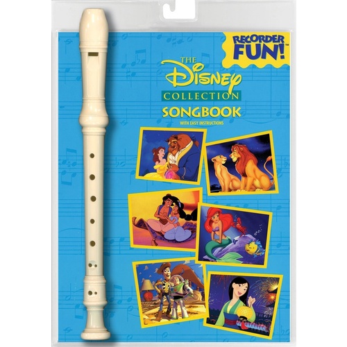 Disney Collection Recorder Fun (Softcover Book)
