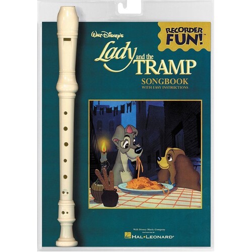 Lady And The Tramp Recorder Fun Pack Book/Rec (Softcover Book)