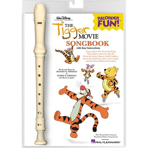 Tigger Movie Recorder Fun Pack Book/Recorder (Softcover Book)