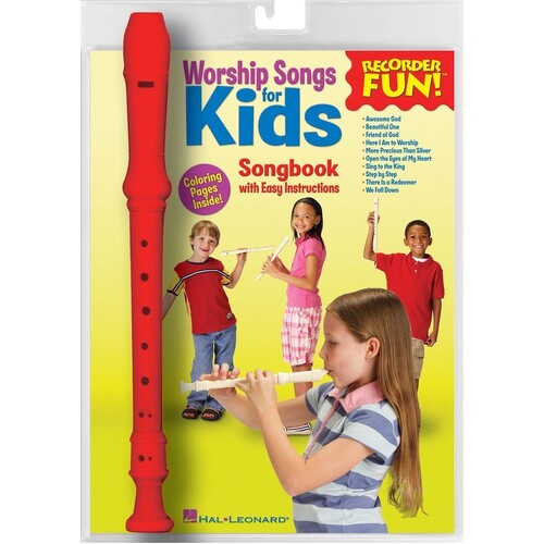 Worship Songs For Kids Recorder Fun Pack Book/Rec (Softcover Book)