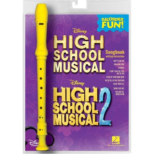 High School Musical Recorder Fun Pack Book/Rec (Package)
