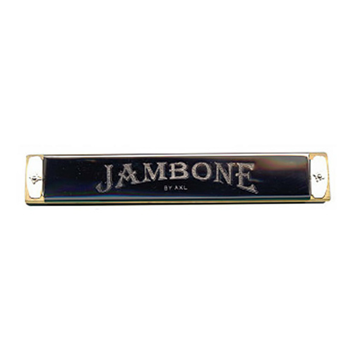 Johnson 24 Hole Harmonica 48 Brass Reeds Nickel Plated Plastic Frame