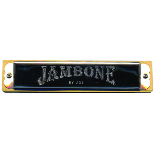 Johnson 16 Hole Harmonica 32 Brass Reeds Nickel Plated Plastic Frame