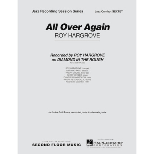 All Over Again Jazz Combo Score/Parts