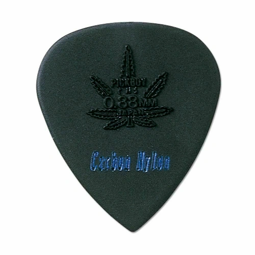Pickboy High-Modulous Guitar Picks 12 Pack 0.88mm Carbon Nylon Made in Japan