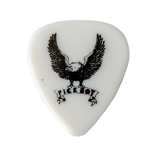 Pickboy Guitar Pick - Eagle White 0.75mm (12 Pack)